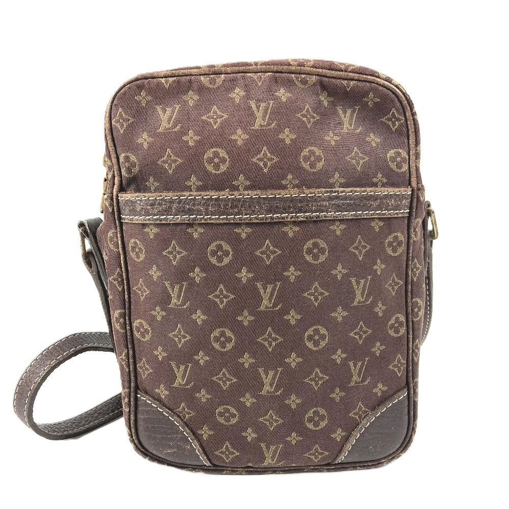 LOUIS VUITTON M95228 モノグラムミニラン ダヌーブ カバン ポシェット 斜め掛け ショルダーバッグ モノグラムミニランキャンバス ユニセックス ブラウン