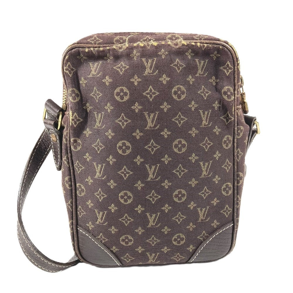 LOUIS VUITTON M95228 モノグラムミニラン ダヌーブ カバン ポシェット 斜め掛け ショルダーバッグ モノグラムミニランキャンバス ユニセックス ブラウン
