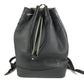 LOUIS VUITTON M55171 LV Logo Taurillon Noé Backpack Daypack Bag Backpack Drawstring Backpack Taurillon Leather Unisex Black