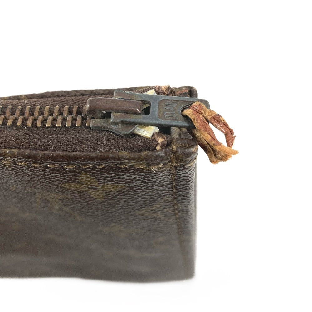 LOUIS VUITTON M53457 モノグラム ポッシュ ドキュマン 30 カバン セカンドバッグ 書類ケース L字ファスナー クラッチバッグ モノグラムキャンバス ユニセックス ブラウン