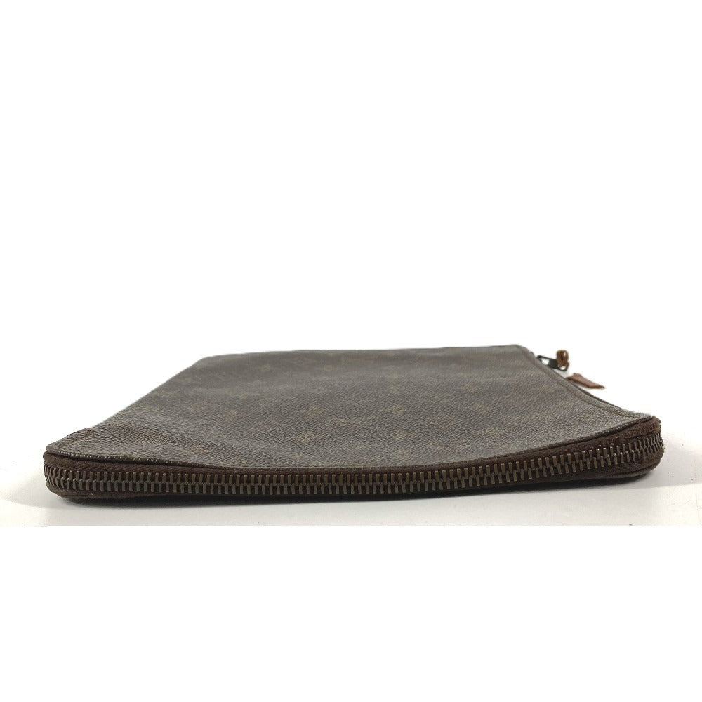 LOUIS VUITTON M53457 モノグラム ポッシュ ドキュマン 30 カバン セカンドバッグ 書類ケース L字ファスナー クラッチバッグ モノグラムキャンバス ユニセックス ブラウン