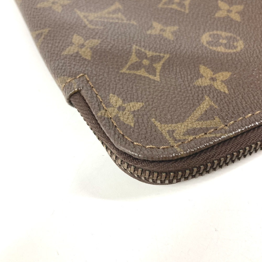 LOUIS VUITTON M53457 モノグラム ポッシュ ドキュマン 30 カバン セカンドバッグ 書類ケース L字ファスナー クラッチバッグ モノグラムキャンバス ユニセックス ブラウン