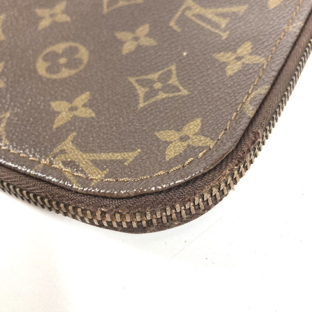 LOUIS VUITTON M53457 モノグラム ポッシュ ドキュマン 30 カバン セカンドバッグ 書類ケース L字ファスナー クラッチバッグ モノグラムキャンバス ユニセックス ブラウン