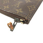 LOUIS VUITTON M53457 モノグラム ポッシュ ドキュマン 30 カバン セカンドバッグ 書類ケース L字ファスナー クラッチバッグ モノグラムキャンバス ユニセックス ブラウン