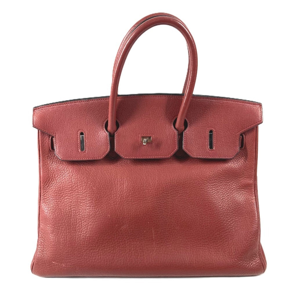 HERMES バーキン35 バーキン 35 カバン トートバッグ ハンドバッグ アルデンヌ ユニセックス ルージュアッシュ 推定 ワインレッド系
