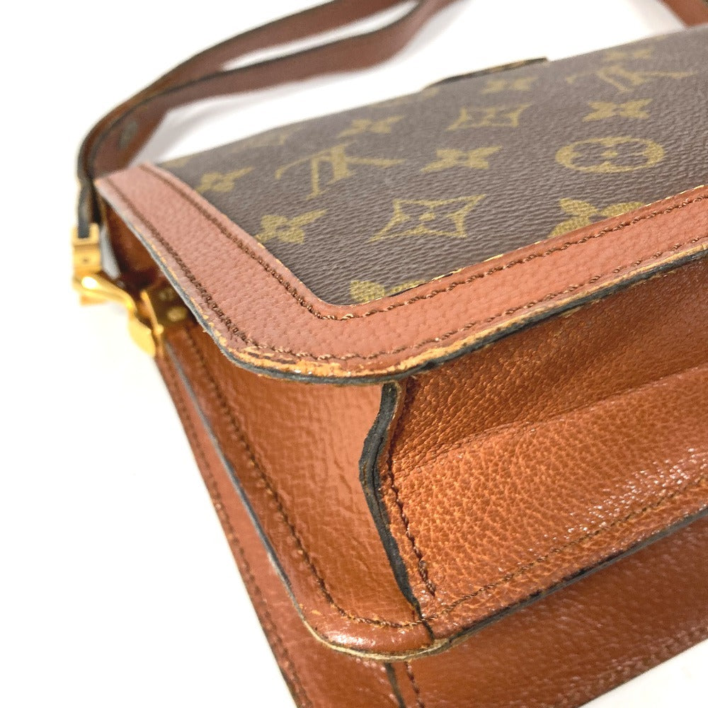 LOUIS VUITTON M51414 Monogram Vintage Sac Vendome Sac Vendome Crossbody Bag Flap Shoulder Bag Monogram Canvas Unisex Brown
