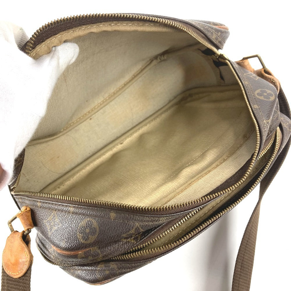 LOUIS VUITTON M45254 モノグラム リポーターPM リポーター PM 斜め掛け カバン ショルダーバッグ モノグラムキャンバス ユニセックス ブラウン