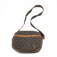 LOUIS VUITTON M45254 モノグラム リポーターPM リポーター PM 斜め掛け カバン ショルダーバッグ モノグラムキャンバス ユニセックス ブラウン