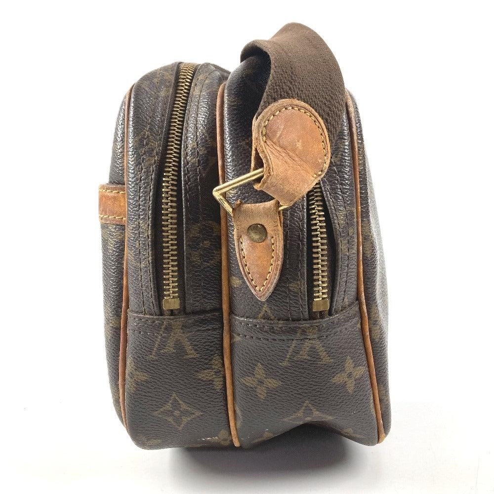 LOUIS VUITTON M45254 モノグラム リポーターPM リポーター PM 斜め掛け カバン ショルダーバッグ モノグラムキャンバス ユニセックス ブラウン