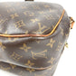 LOUIS VUITTON M45254 モノグラム リポーターPM リポーター PM 斜め掛け カバン ショルダーバッグ モノグラムキャンバス ユニセックス ブラウン