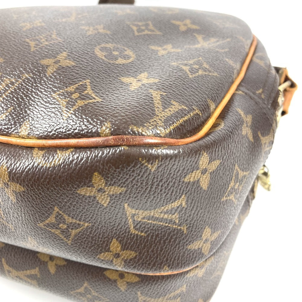 LOUIS VUITTON M45254 モノグラム リポーターPM リポーター PM 斜め掛け カバン ショルダーバッグ モノグラムキャンバス ユニセックス ブラウン