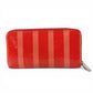 LOUIS VUITTON M58036 Monogram Vernis Rayures Zippy Wallet Long Wallet Round Fastener Long Wallet Monogram Vernis Canvas Unisex Poppy Petal Pink