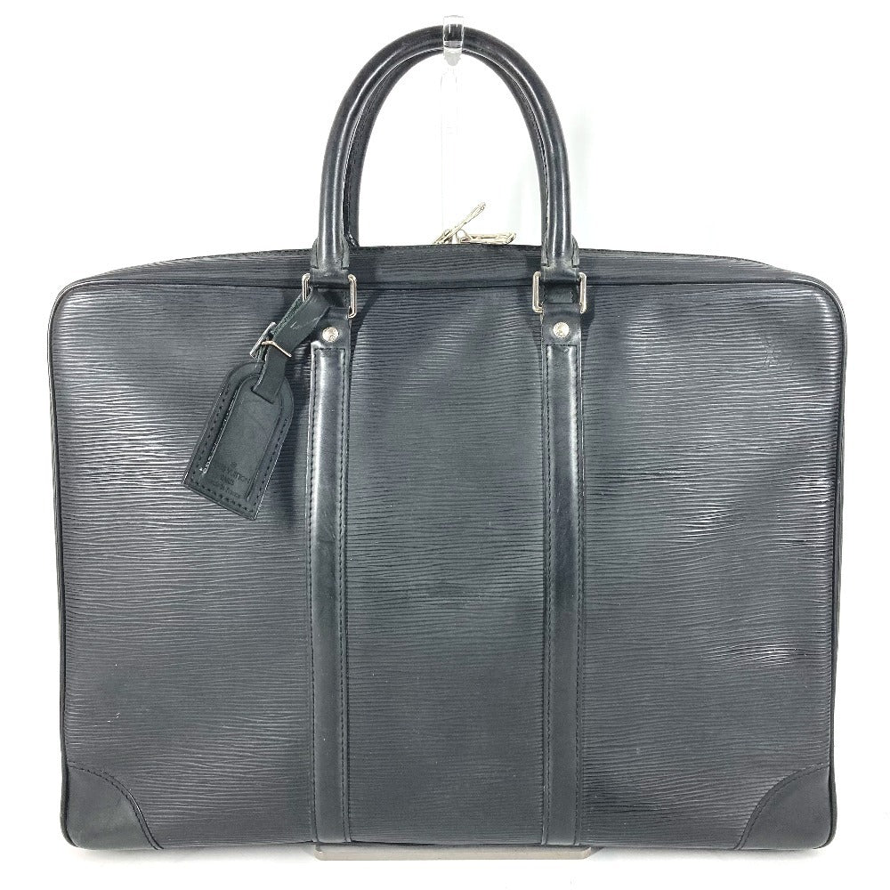 LOUIS VUITTON M54472 エピ ポルト ドキュマン ヴォワヤージュ PDV ハンドバッグ ビジネスバッグ エピレザー ユニセックス ノワール ブラック