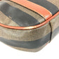 FENDI Vintage Logo Pecan Bag Tote Bag Flap Handbag PVC/Leather Unisex Khaki