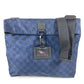 LOUIS VUITTON N41251 Damier Challenge LV Cup Alizé กระเป๋าสะพายข้าง ไนลอน ยูนิเซ็กส์ สีน้ำเงิน
