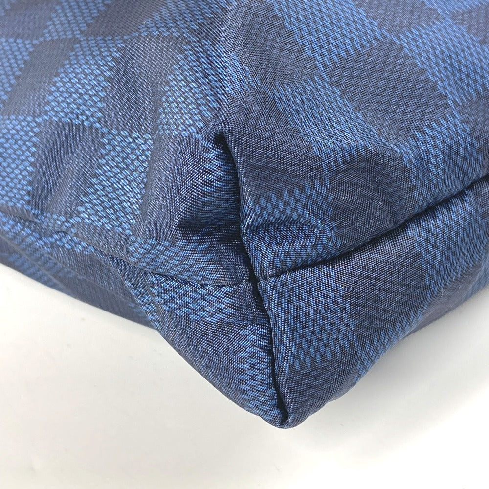 LOUIS VUITTON N41251 Damier Challenge LV Cup Alizé กระเป๋าสะพายข้าง ไนลอน ยูนิเซ็กส์ สีน้ำเงิน