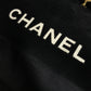 CHANEL CC ココマーク ロゴ トートバッグ 肩掛け チェーンバッグ Wチェーン カバン ショルダーバッグ ナイロン ユニセックス ブラック