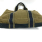 HERMES Fourre-tout Cabas Fourre-tout Cabas Bag Tote Bag Vertical Handbag Cotton Unisex Khaki