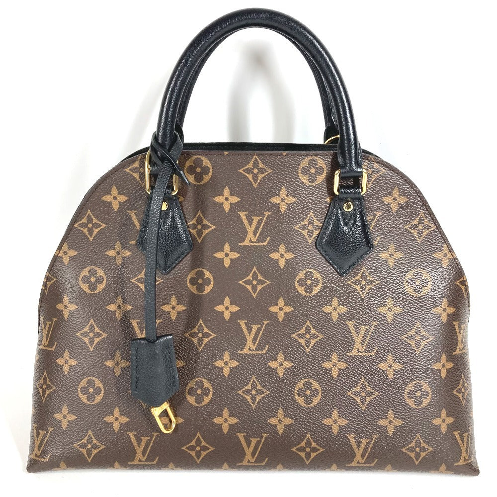 LOUIS VUITTON M41780 Monogram Alma Into Bag Handbag Tote Bag Monogram Canvas Women's Noir Brown