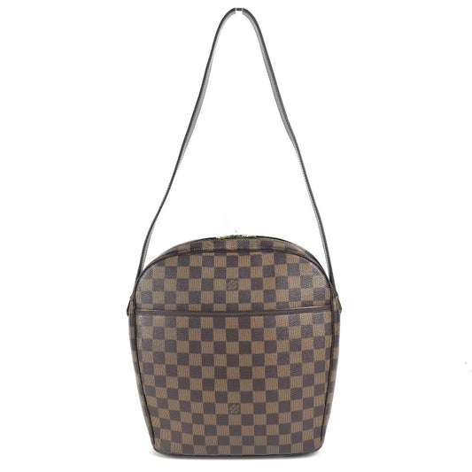 LOUIS VUITTON N51292 ダミエ イパネマ GM イパネマGM カバン 斜め掛け ポシェット ショルダーバッグ ダミエキャンバス ユニセックス エベヌ ブラウン