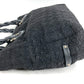 Salvatore Ferragamo Gancini Logo Shoulder Bag Tote Bag Shoulder Bag Nylon Canvas/Leather Unisex Black