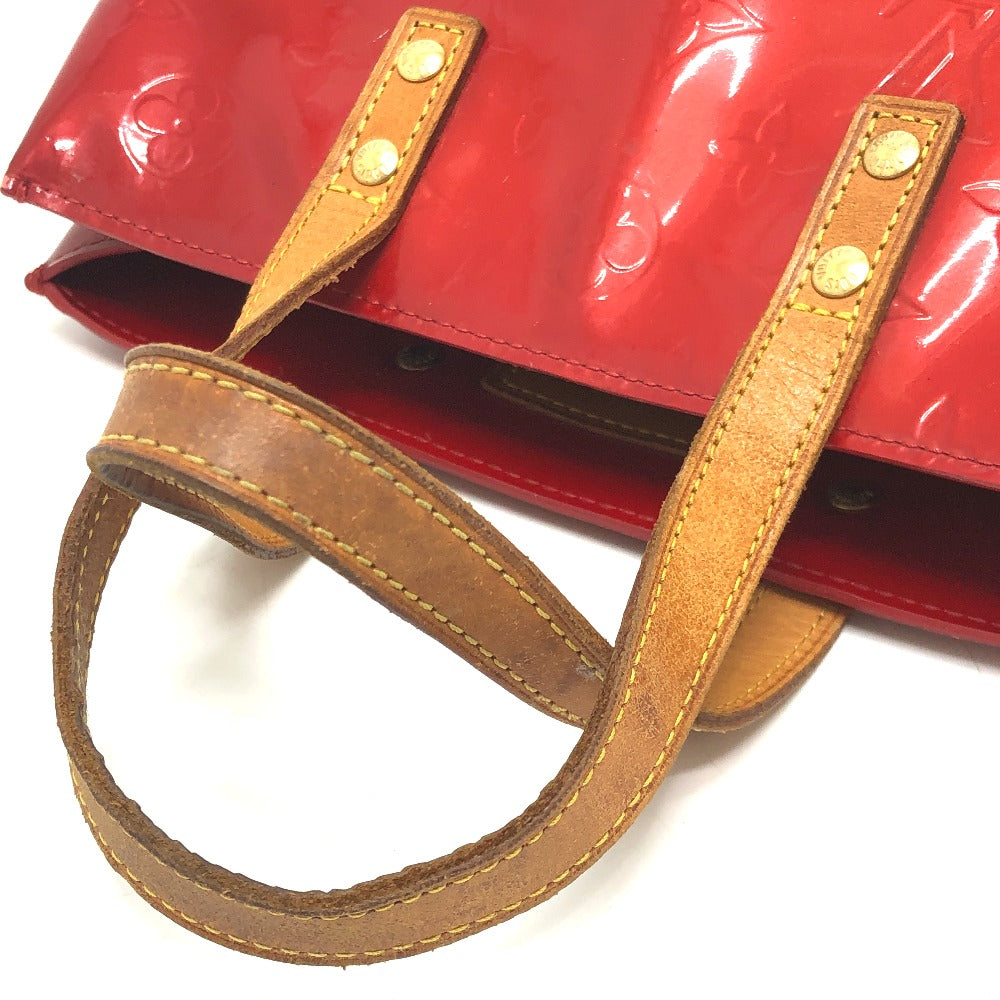 LOUIS VUITTON M91990 Monogram Vernis Reade PM Handbag Mini Bag Monogram Vernis Women's Pomme d'Amour Red