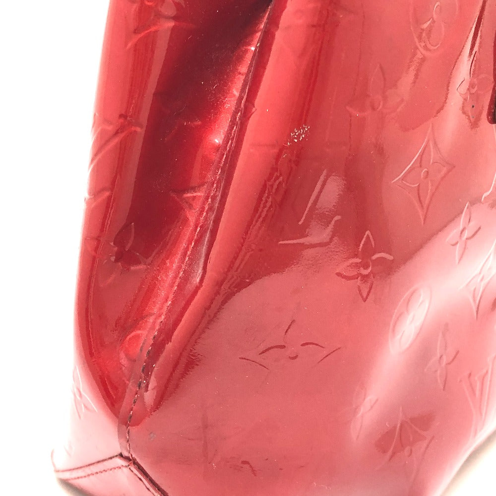 LOUIS VUITTON M91990 Monogram Vernis Reade PM Handbag Mini Bag Monogram Vernis Women's Pomme d'Amour Red