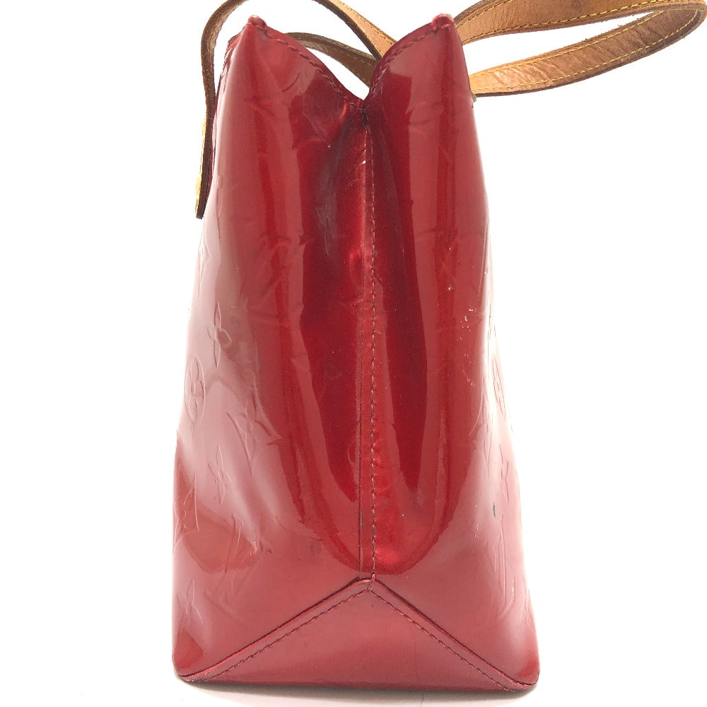 LOUIS VUITTON M91990 Monogram Vernis Reade PM Handbag Mini Bag Monogram Vernis Women's Pomme d'Amour Red