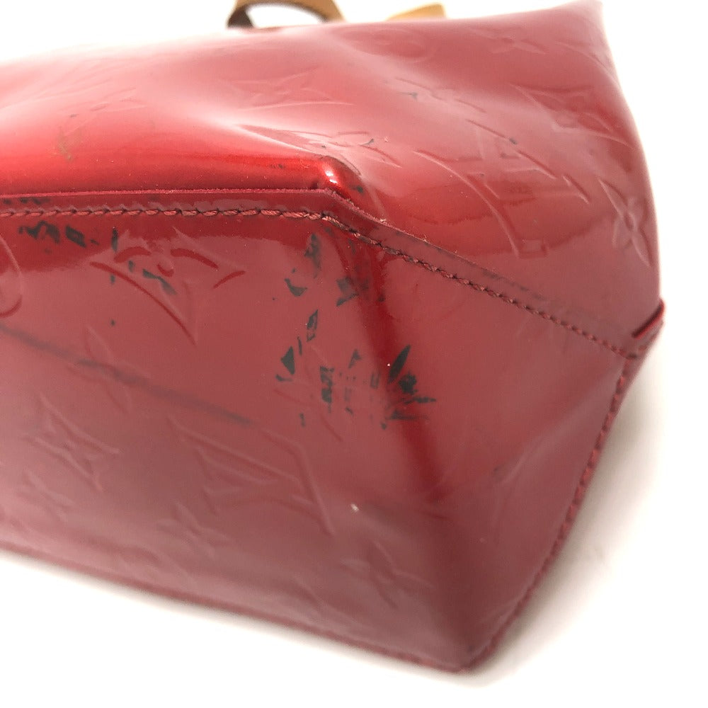 LOUIS VUITTON M91990 Monogram Vernis Reade PM Handbag Mini Bag Monogram Vernis Women's Pomme d'Amour Red