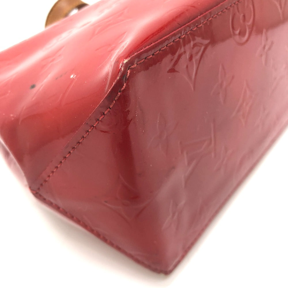 LOUIS VUITTON M91990 Monogram Vernis Reade PM Handbag Mini Bag Monogram Vernis Women's Pomme d'Amour Red