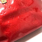 LOUIS VUITTON M91990 Monogram Vernis Reade PM Handbag Mini Bag Monogram Vernis Women's Pomme d'Amour Red