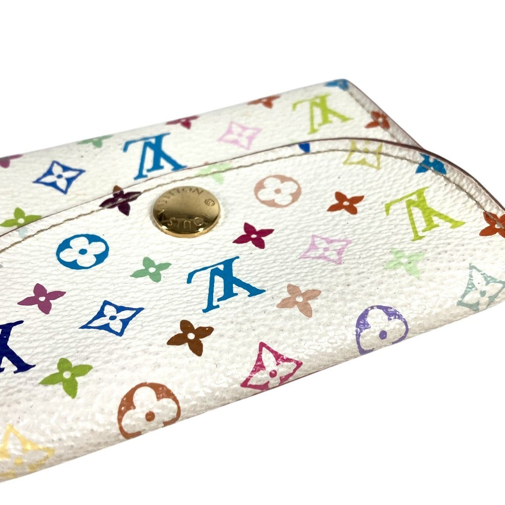 LOUIS VUITTON M66560 モノグラムマルチカラー アンヴェロップカルトドゥヴィジット 名刺入れ パスケース カードケース モノグラムマルチカラーキャンバス レディース ブロン ホワイト