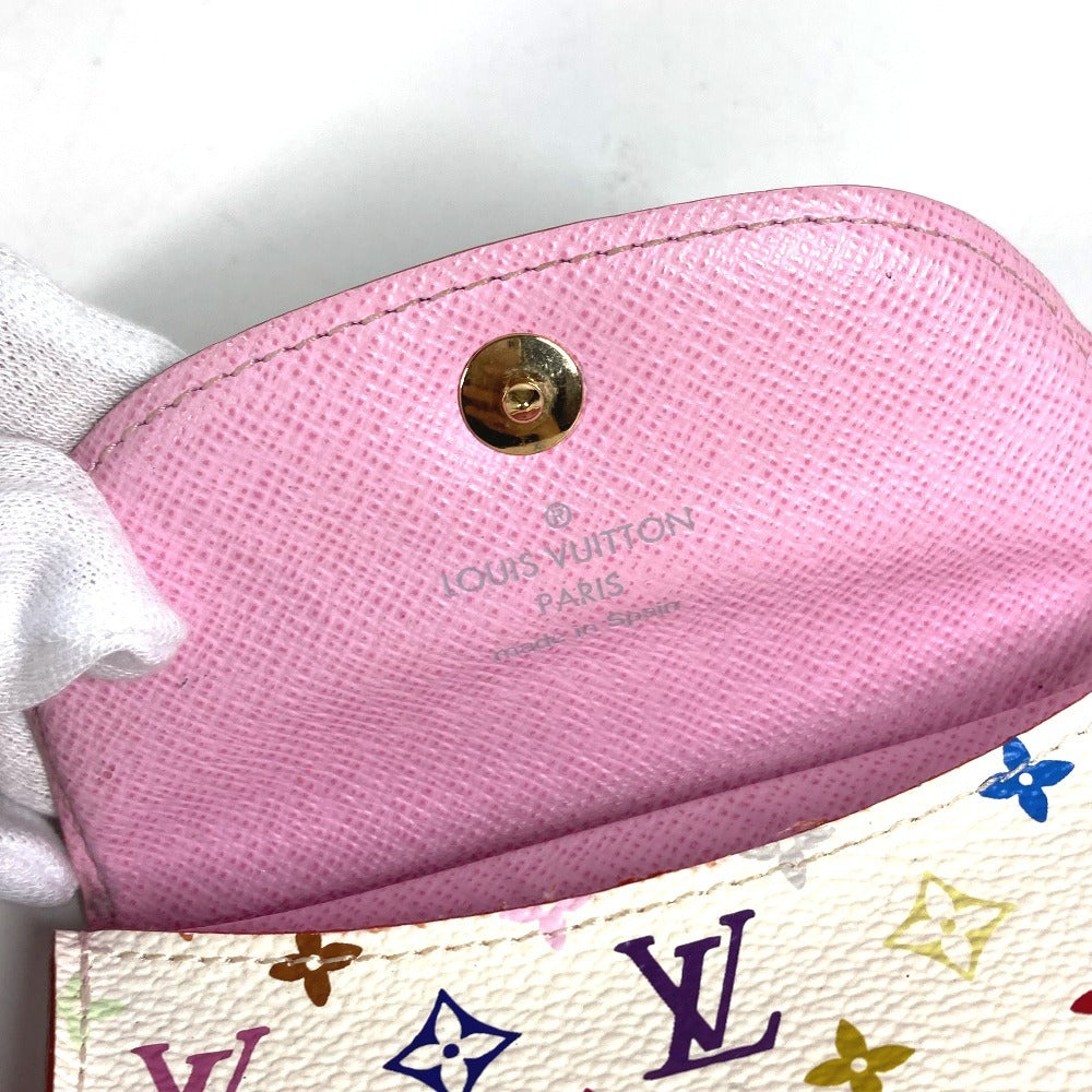 LOUIS VUITTON M66560 モノグラムマルチカラー アンヴェロップカルトドゥヴィジット 名刺入れ パスケース カードケース モノグラムマルチカラーキャンバス レディース ブロン ホワイト