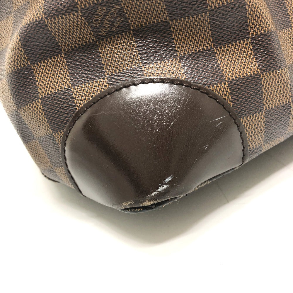 LOUIS VUITTON N51204 Damier Hampstead MM Hampstead MM Tote Bag Shoulder Bag Damier Canvas Unisex Ebene Brown
