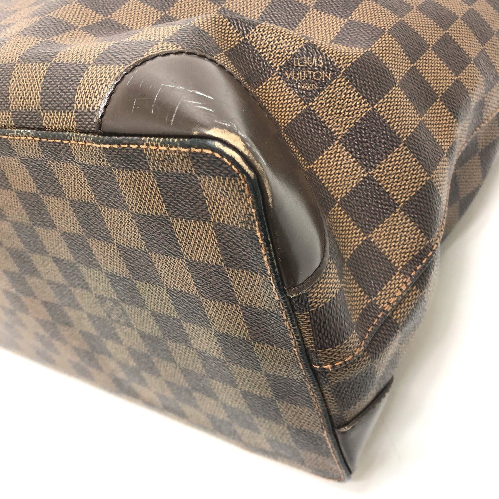 LOUIS VUITTON N51204 Damier Hampstead MM Hampstead MM Tote Bag Shoulder Bag Damier Canvas Unisex Ebene Brown