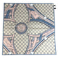 LOUIS VUITTON M73375 Damier Azur Scarf Handkerchief Scarf Cotton Unisex White
