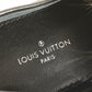LOUIS VUITTON 革靴 レザーシューズ ファー 靴 シューズ フラット ぺたんこ ペタンコ ローファー レザー レディース ブラック
