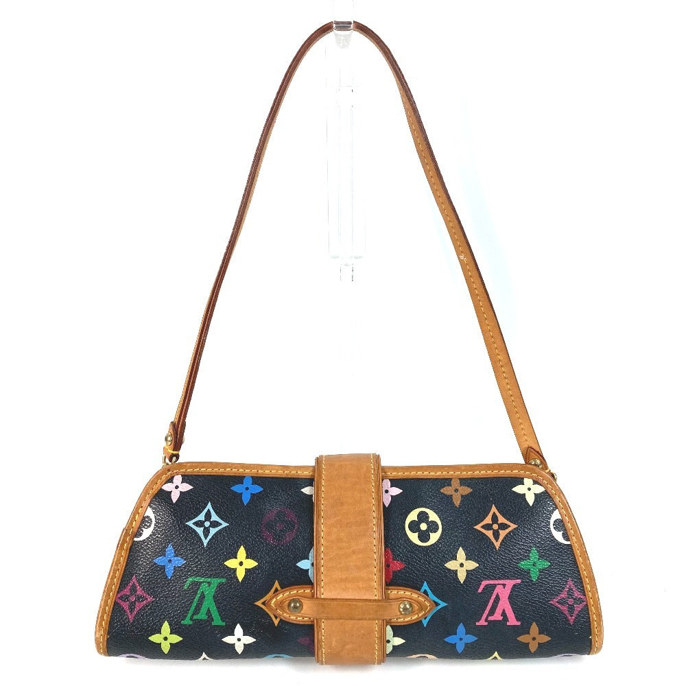 LOUIS VUITTON M40050 モノグラムマルチカラー シャーリー 2WAYバッグ カバン ポーチ クラッチバッグ ショルダーバッグ モノグラムマルチカラーキャンバス レディース ノワール ブラック