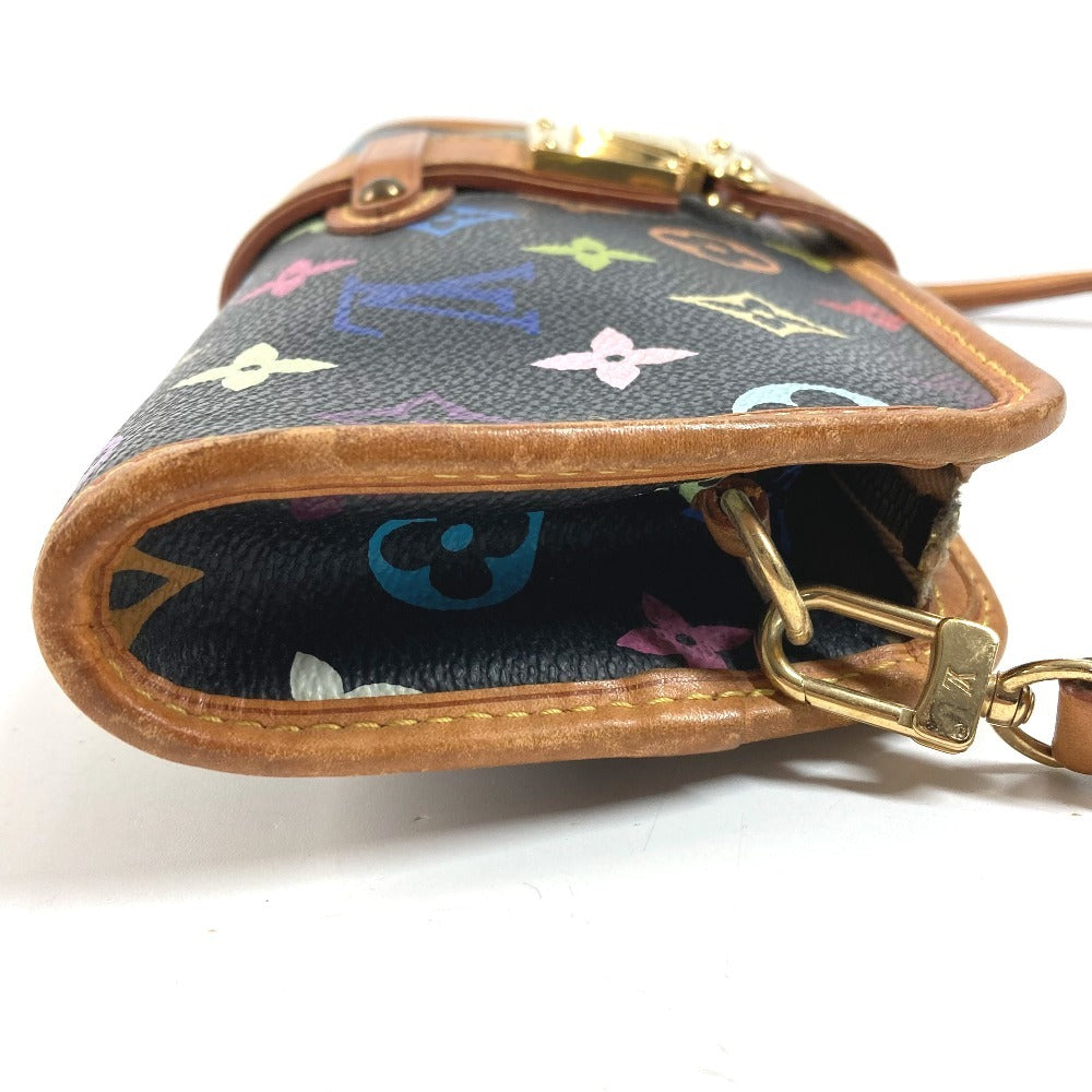 LOUIS VUITTON M40050 モノグラムマルチカラー シャーリー 2WAYバッグ カバン ポーチ クラッチバッグ ショルダーバッグ モノグラムマルチカラーキャンバス レディース ノワール ブラック