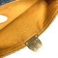 LOUIS VUITTON M95007 モノグラムデニム ポシェットプラット ポシェット プラット カバン 2つ折り ポーチ クラッチバッグ モノグラムデニム ユニセックス ブルー