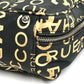 CHANEL By The Sea Line CC Coco Mark Logo Bag Shoulder Tote Bag Shoulder Bag Canvas Unisex Black