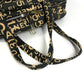 CHANEL By The Sea Line CC Coco Mark Logo Bag Shoulder Tote Bag Shoulder Bag Canvas Unisex Black