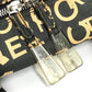 CHANEL By The Sea Line CC Coco Mark Logo Bag Shoulder Tote Bag Shoulder Bag Canvas Unisex Black