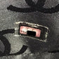 CHANEL By The Sea Line CC Coco Mark Logo Bag Shoulder Tote Bag Shoulder Bag Canvas Unisex Black