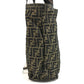 FENDI Vintage Zucca Logo Foldable Eco Bag Shoulder Bag Tote Bag Handbag Shoulder Bag Canvas Unisex Brown