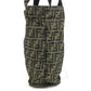 FENDI Vintage Zucca Logo Foldable Eco Bag Shoulder Bag Tote Bag Handbag Shoulder Bag Canvas Unisex Brown
