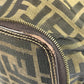 FENDI Vintage Zucca Logo Foldable Eco Bag Shoulder Bag Tote Bag Handbag Shoulder Bag Canvas Unisex Brown