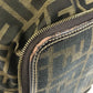 FENDI Vintage Zucca Logo Foldable Eco Bag Shoulder Bag Tote Bag Handbag Shoulder Bag Canvas Unisex Brown