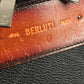 Berluti エスカパード ロゴ ポーチ カバン セカンドバッグ クラッチバッグ レザー ユニセックス ブラック