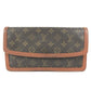 LOUIS VUITTON M51812 Monogram Pochette Dam PM Pochette Dam PM Pouch Bag Flap Clutch bag MonogramCanvas Brown Used